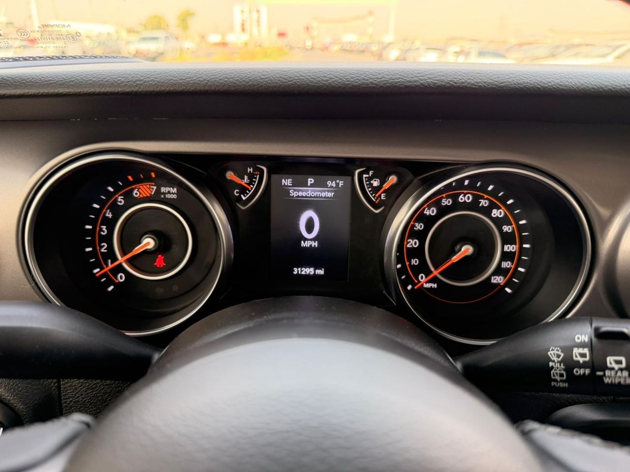 جيب رانجلر Jeep WRANGLER sport 4x4 2.0L  v4 270Hp petrol Engine Colour Black Interior black Transmission Automa