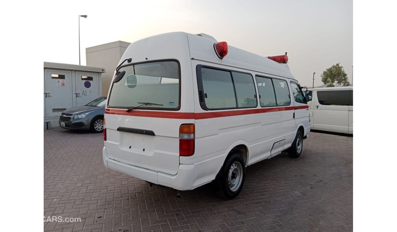 تويوتا هاياس TOYOTA HIACE AMBULANCE RIGHT HAND DRIVE  (PM1534)