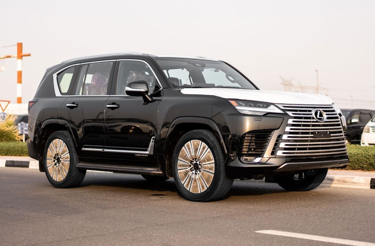 لكزس LX 600 SIGNATURE 2026 Lexus LX600 Turbo sport 3.5L Twin-Turbo AT Petrol (Black-red)