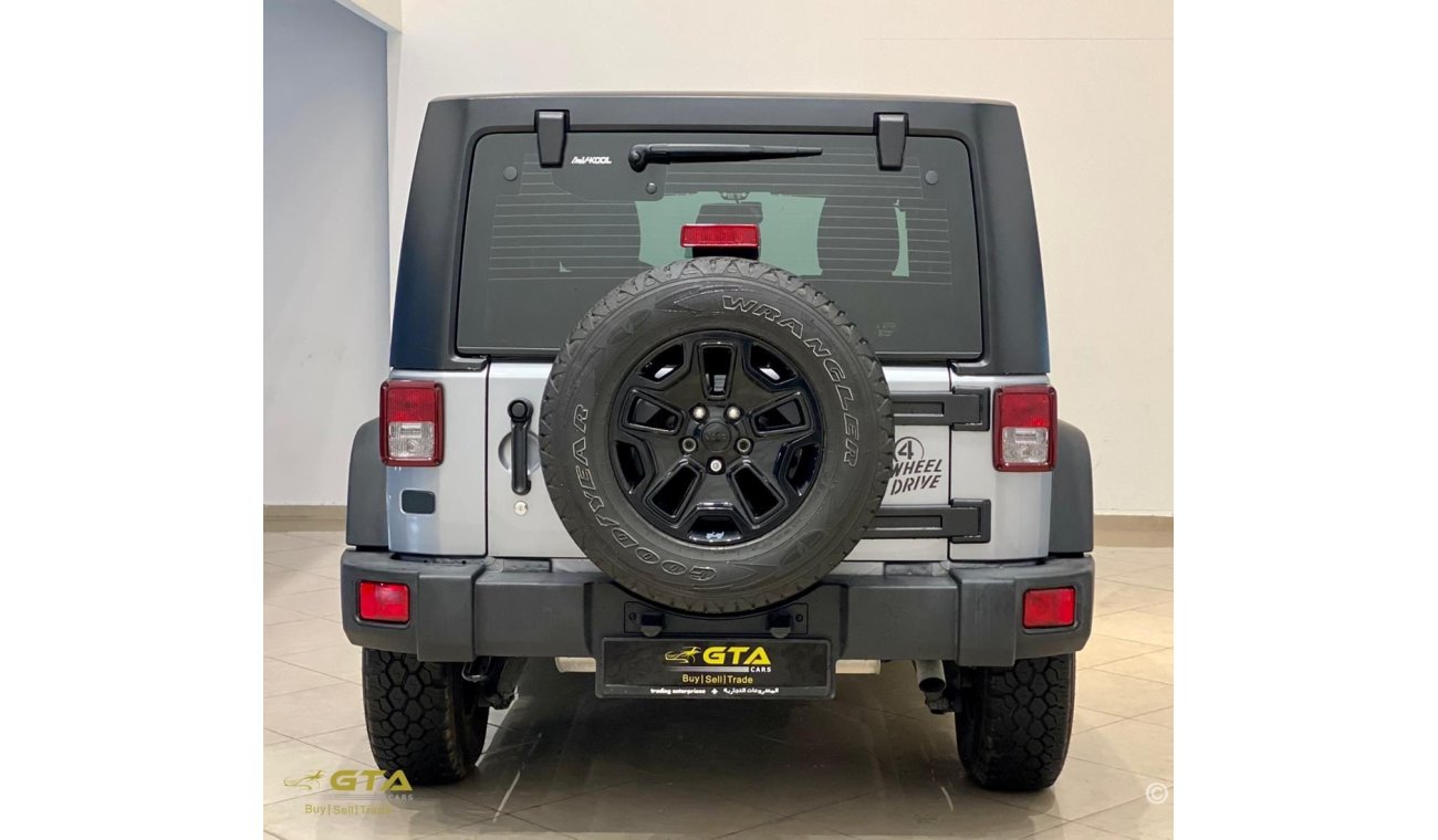 جيب رانجلر 2017 Jeep Wrangler Unlimited Sport 4WD, Full Service History, Warranty, GCC