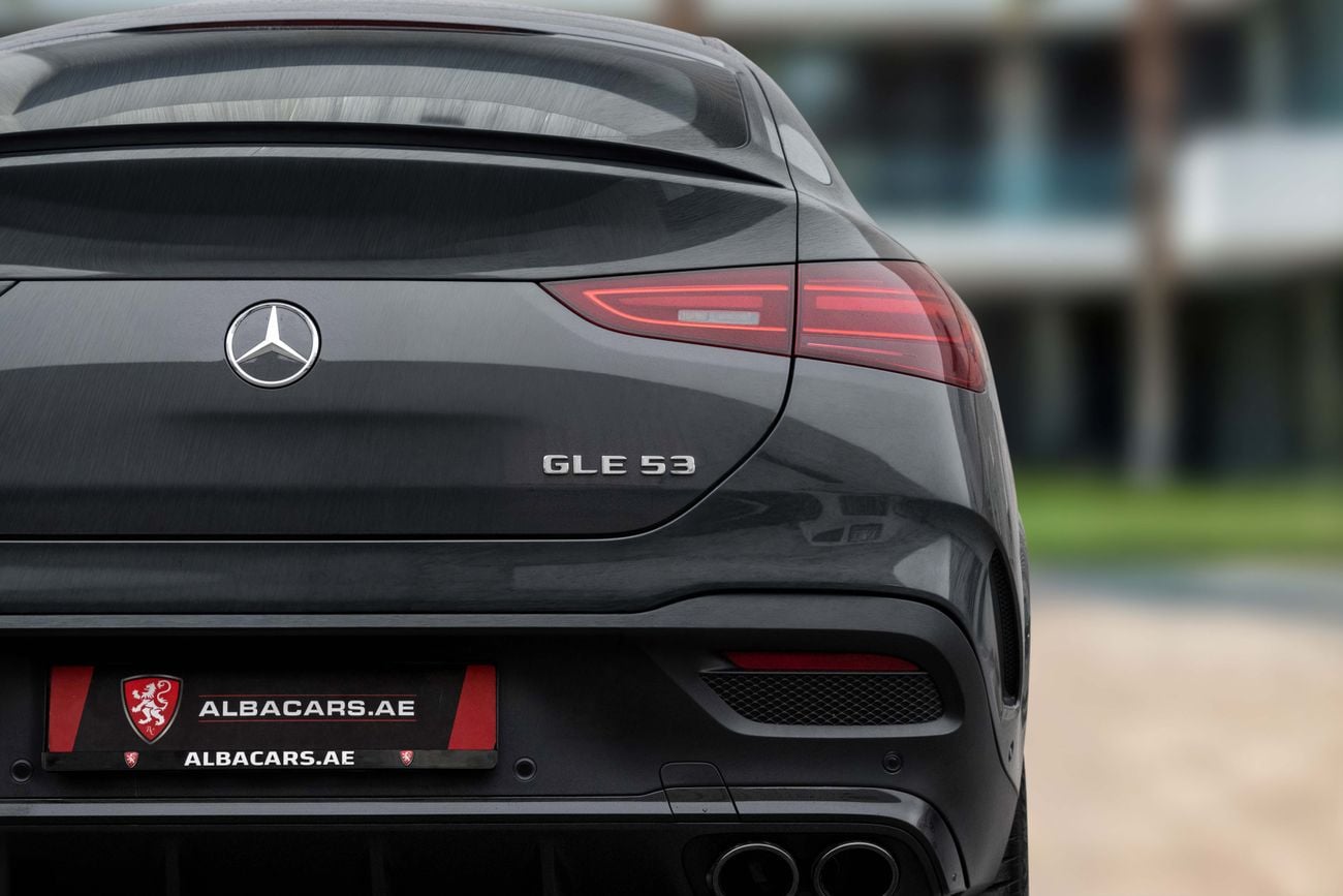 مرسيدس بنز GLE 53 AMG GLE 53 AMG Coupe | 9,009 P.M | 0% Downpayment | GLE 45 AMG | AGENCY WARRANTY 2030! | Ramadan Offer!