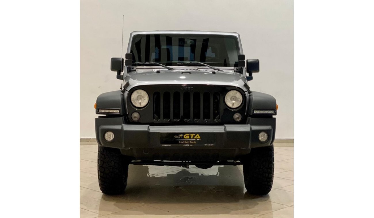Jeep Wrangler 2017 Jeep Wrangler Willys, FOX Lift Kit, 2022 Jeep Warranty, Service History, GCC