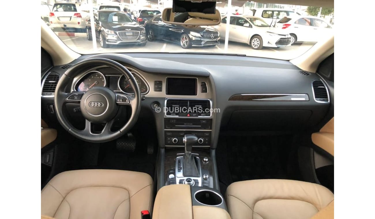 أودي Q7 النوع : اودي Q7 الموديل : 2013 المواصفات :     خليجي فل مواصفات بانوراما شاشه وتحكم كهربي كامل  وتشغ