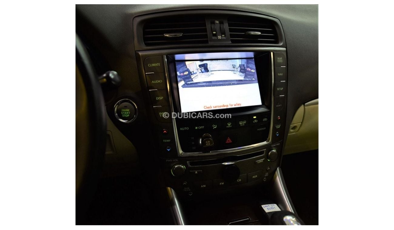 Lexus IS300 EXCELLENT DEAL for our Lexus IS 300 ( 2012 Model! ) in White Color! GCC Specs