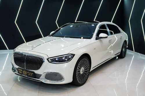 Mercedes Maybach S680 Maybach Maybach Rear Executive Package, Burmester 4D Audio, Gargash Warranty + Service!!