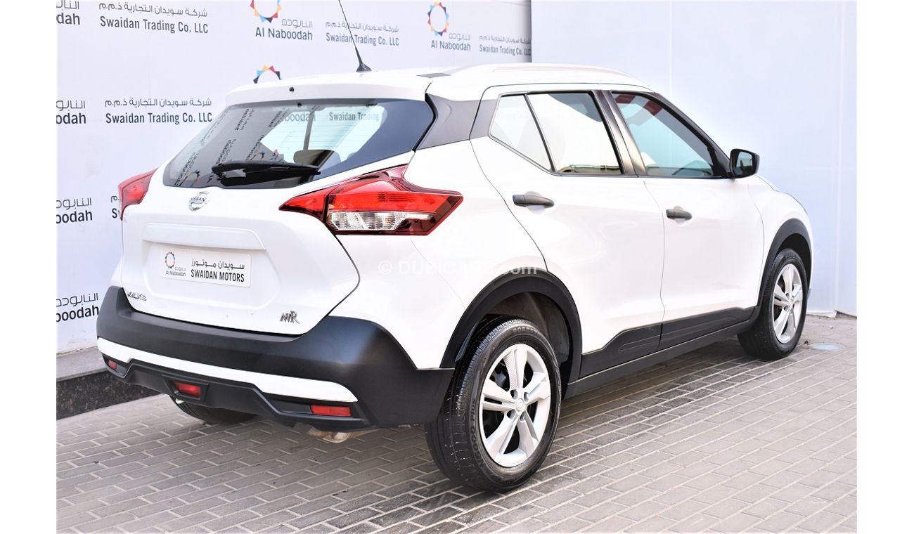 Nissan Kicks 1.6L S 2018 GCC DEALER WARRANTY