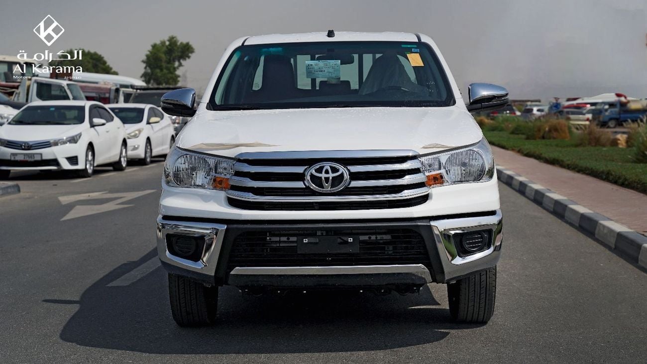 تويوتا هيلوكس GLX 2.4L GL | Manual Transmission | RWD | Bed liner | D-4D | GCC | Zero KM | White