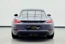 بورش كايمان 718 STD 2025 Porsche 718 Cayman, 2029 Porsche Warranty, Full Porsche Service History, Low Km, GCC