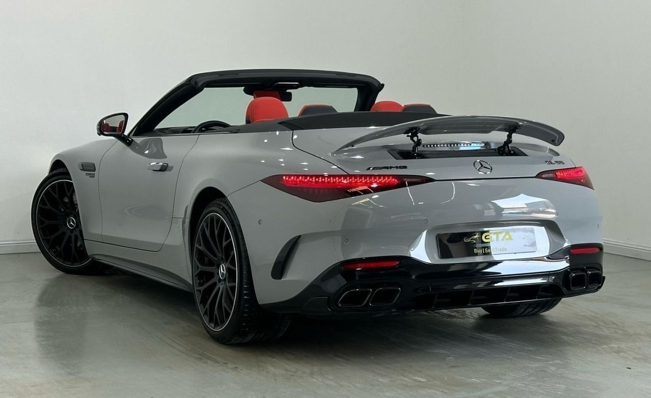 Mercedes-Benz SL 55 AMG Roadster 4Matic+ 2022 Mercedes-Benz SL 55 AMG, Agency Warranty & Service Pack 12/27, Full Agency Ser