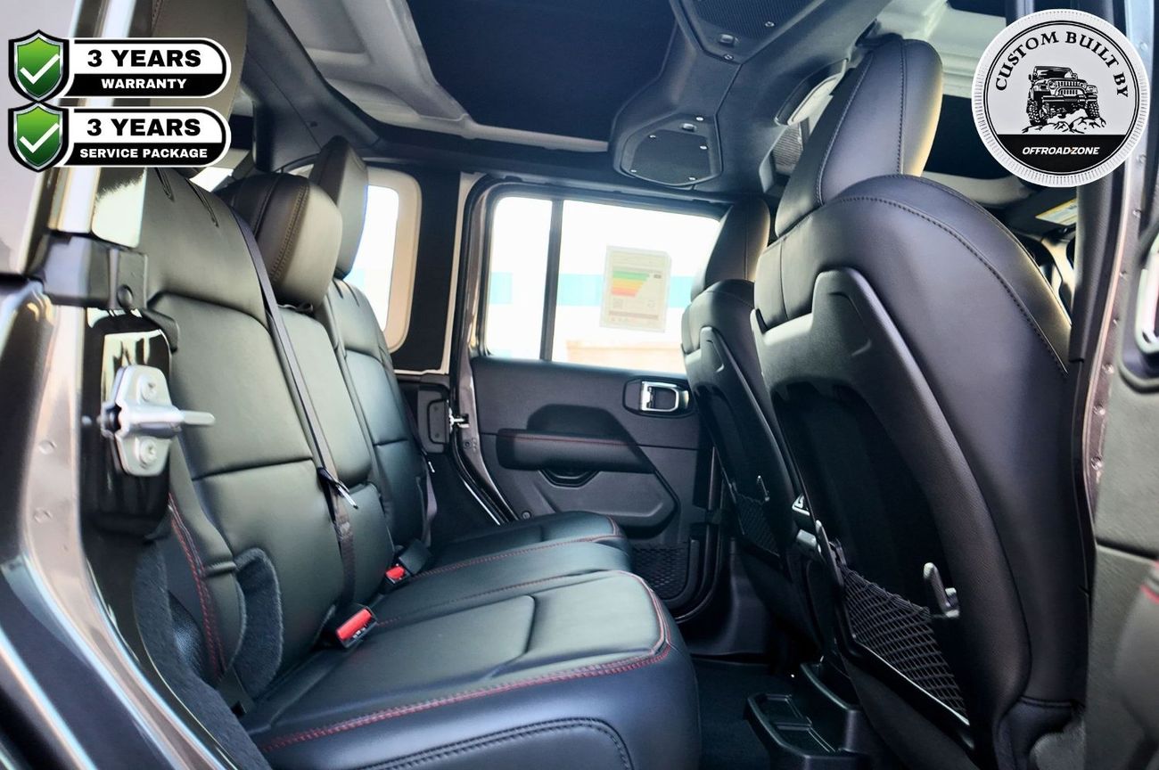 جيب رانجلر Unlimited Rubicon 2.0L A/T | DEALERSHIP 3 YRS WTY & 3 YRS SERVICE PACKAGE WITH MOPAR SIDESTEP, BUMPE