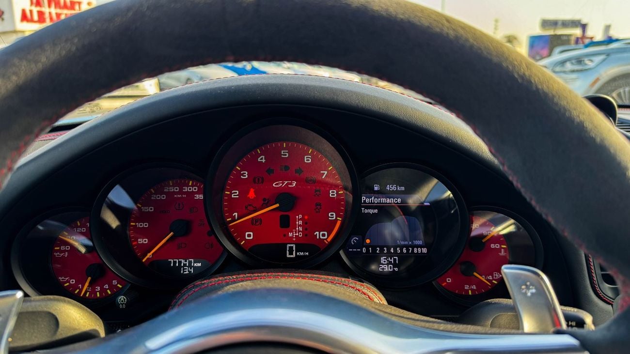 Porsche 911 GT3 3.8L (475 HP) Coupe GT3 3.8L (475 HP) 2014 Full Service History GCC Low Mileage