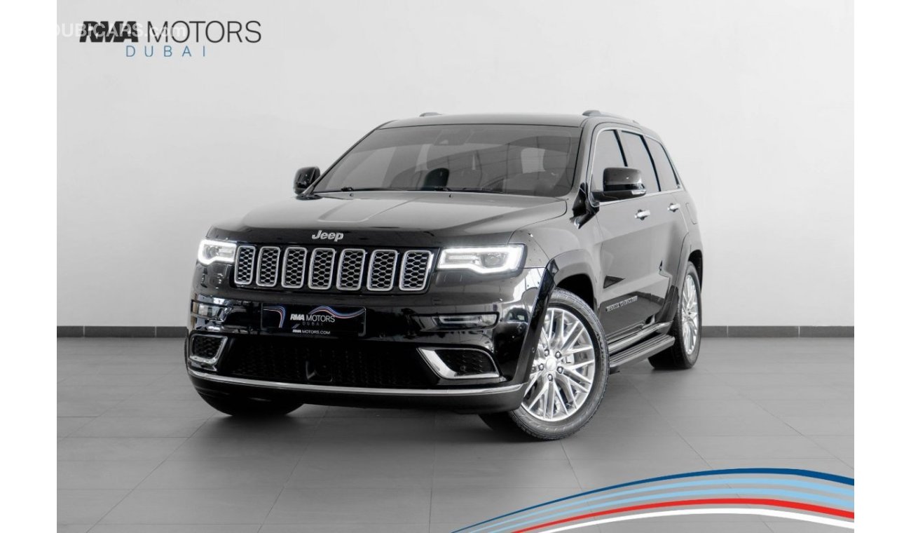 جيب جراند شيروكي 2018 Jeep Grand Cherokee Summit 5.7L V8 / Full Jeep Service History