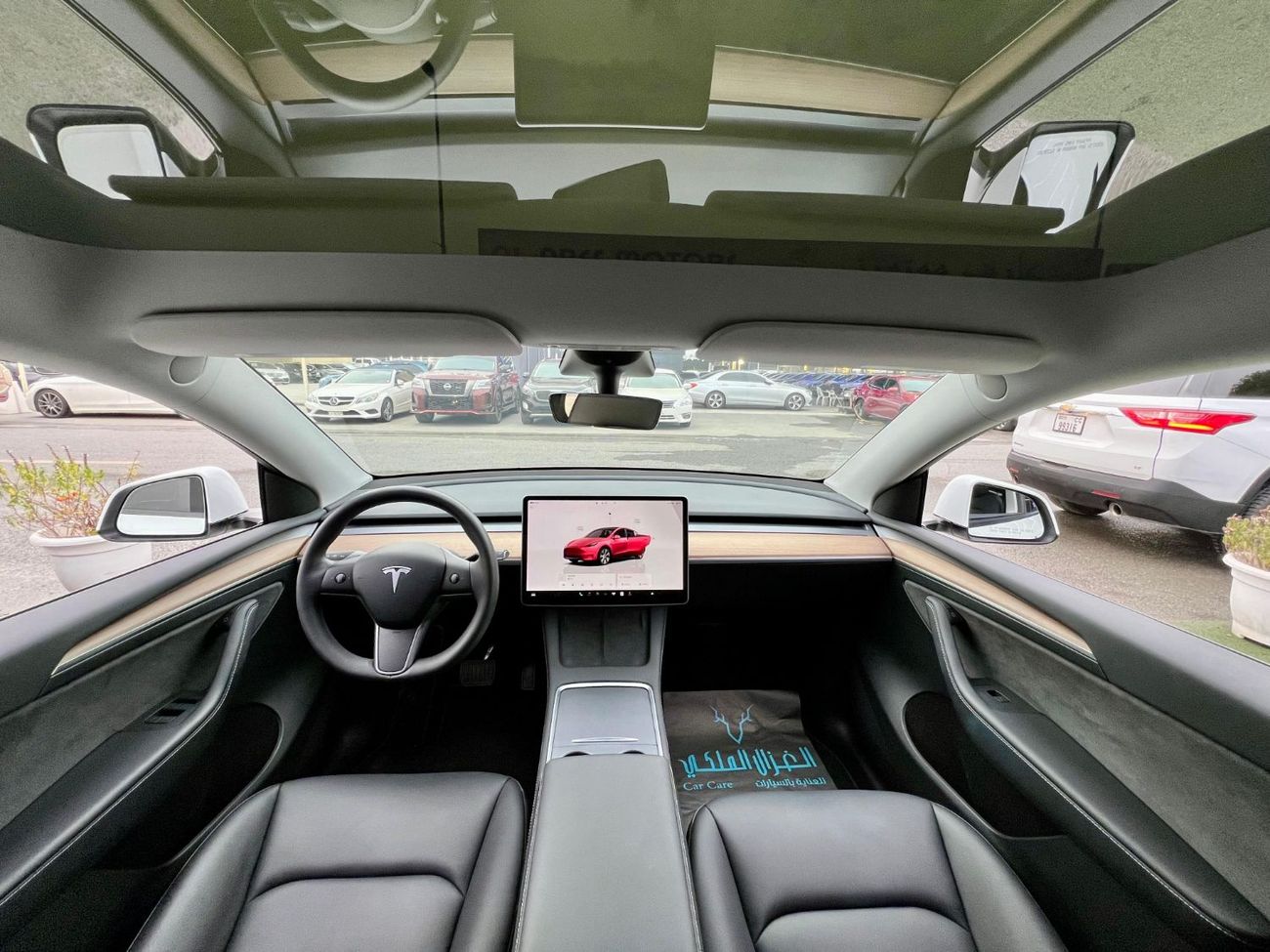 تسلا موديل Y Long Range (AWD) warranty one year bank financie available