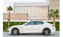 Maserati Ghibli | 4,502 P.M | Ghibli S | 0% Downpayment | Full Option | Spectacular Condition!