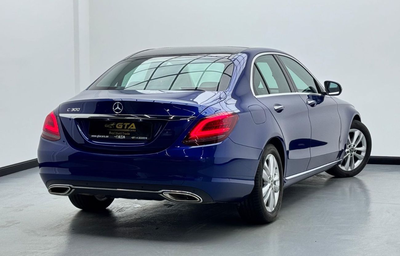 Mercedes-Benz C 300 Std 2.0L (258 HP) 2021 Mercedes-Benz C300 AMG, Full Service History, Warranty, Low Km, Full Option,