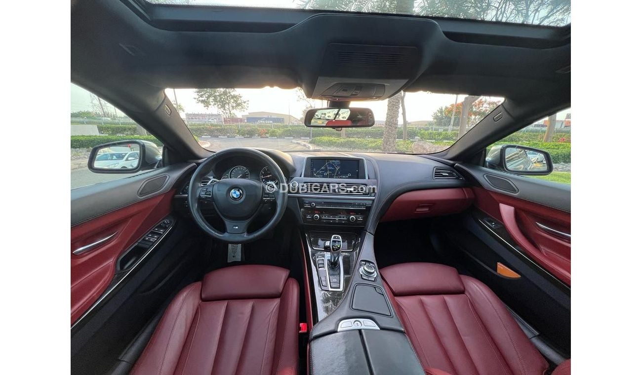 BMW 650i M Sport BMW 650 M KIT 2014 GCC IN LOW MILEAGE WITH DEALER WARRANTY