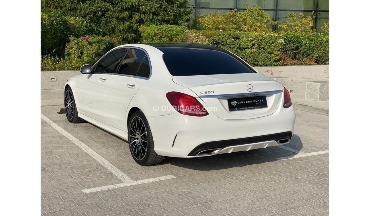 مرسيدس بنز C 200 AMG باك مرسيدس c200 خليجي بانوراما