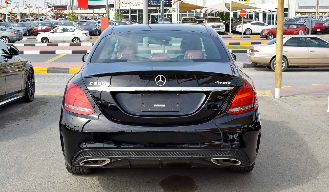 مرسيدس بنز C 300 AMG Kit 4 Matic، ضمان شامل مجاني لمدة سنة علي جميع السيارات