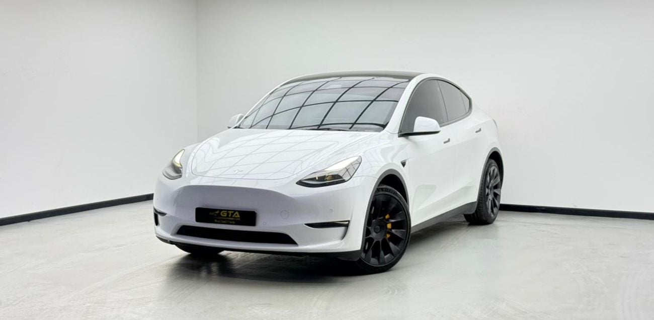 تسلا موديل Y LONG RANGE 2022 Tesla Model Y Long Range, Tesla Warranty+Full Tesla Service History, GCC Specs