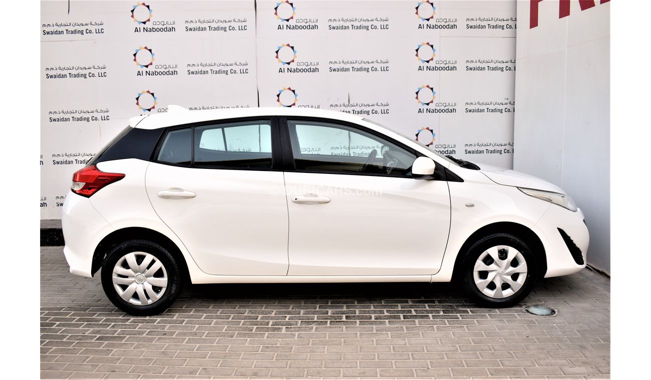 Toyota Yaris AED 639 PM | 1.3L SE HB GCC DEALER WARRANTY