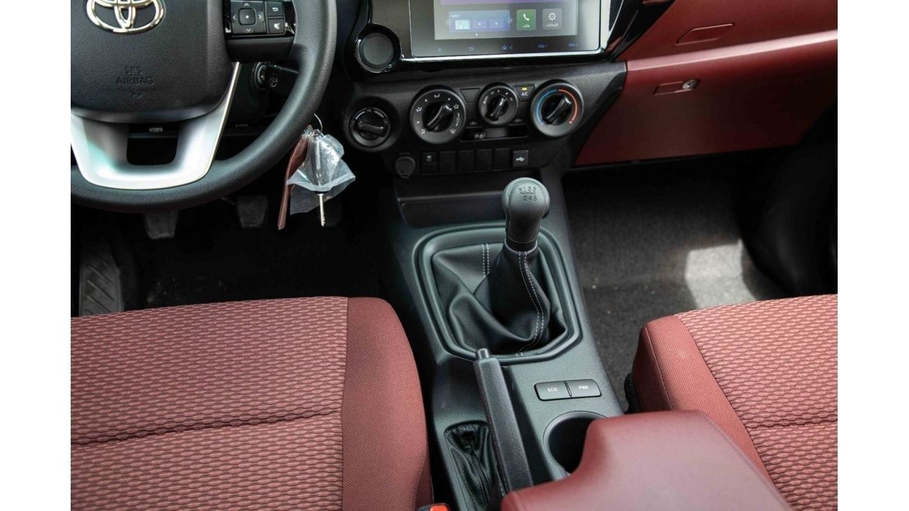 Toyota Hilux 2024 Toyota Hilux 2.4L DC WB 4X4 - Super White inside Red | Export Only