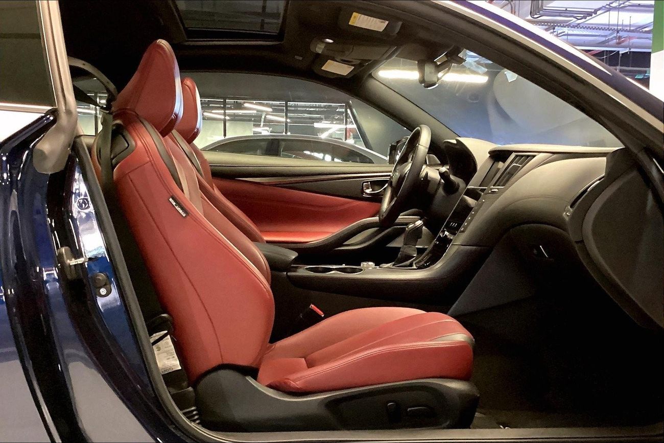 إنفينيتي Q60 Red Sport | شامل الضمان | 0 ﺪﻔﻋﺓ ﺃﻮﻟﻯ