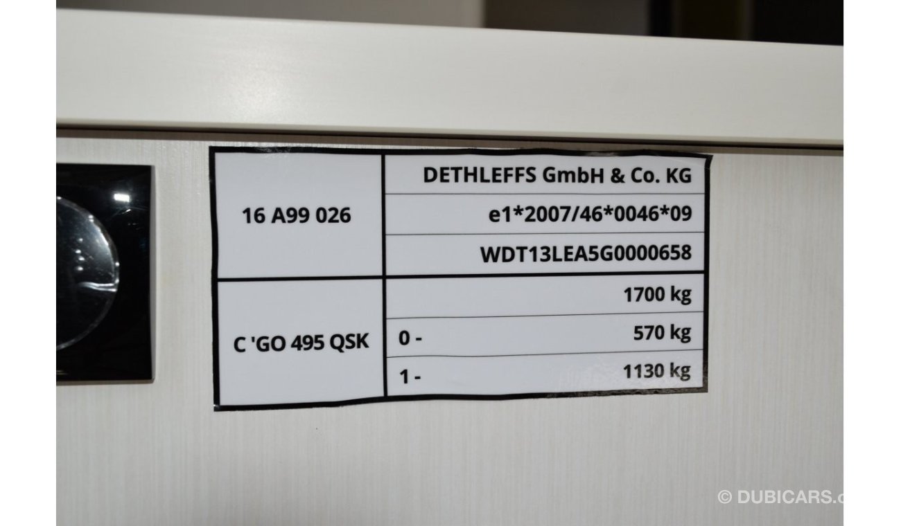 اخرى Dethleffs C Go 495 QSK Brand New