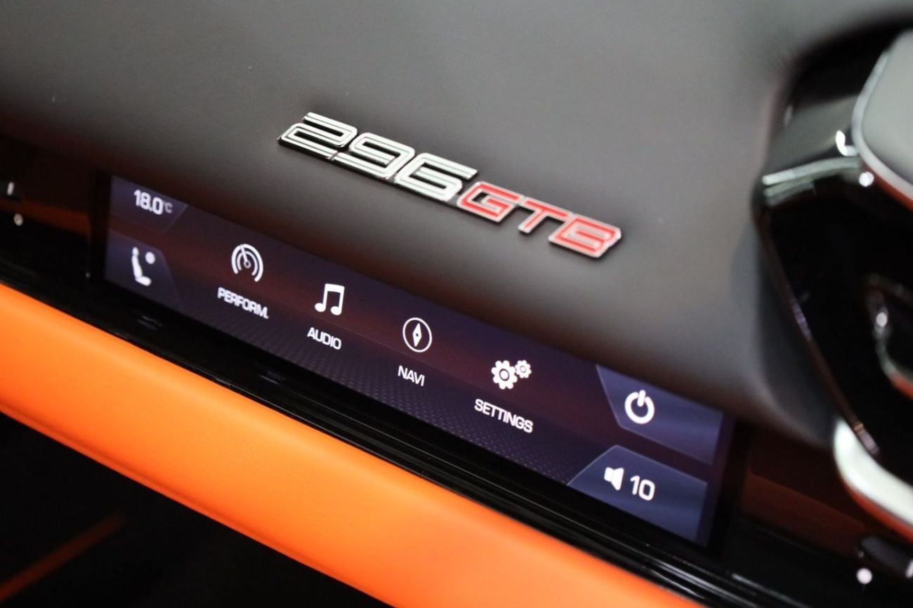 Ferrari 296 GTB 3.0T V6 PHEV Apple CarPlay, JBL Audio, Carbon Fiber Ext/Int, Dealer Warranty + Service!!