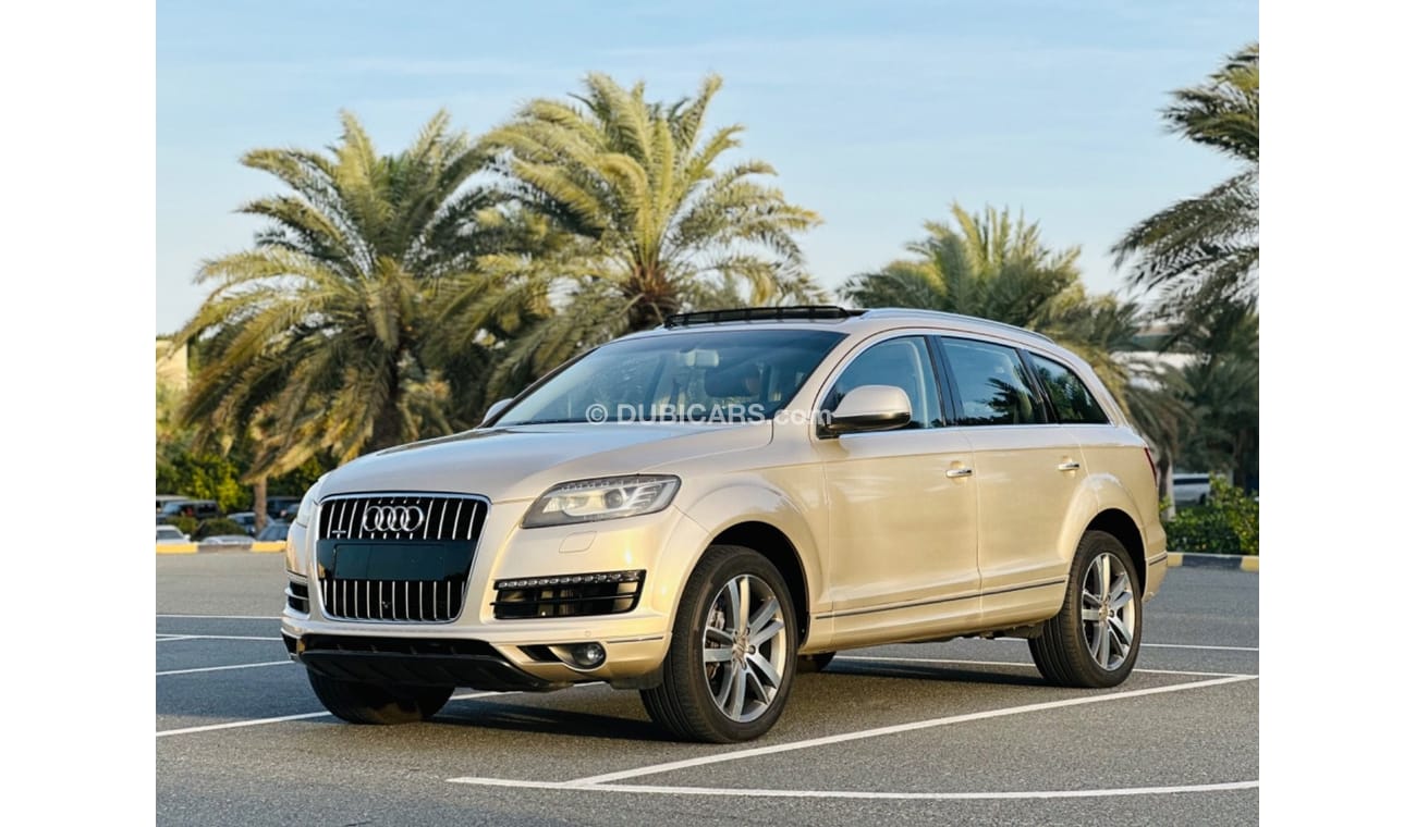 Audi Q7 TFSI quattro S-Line AUDI Q7 MODEL 2015 S LINE FULL OPTION