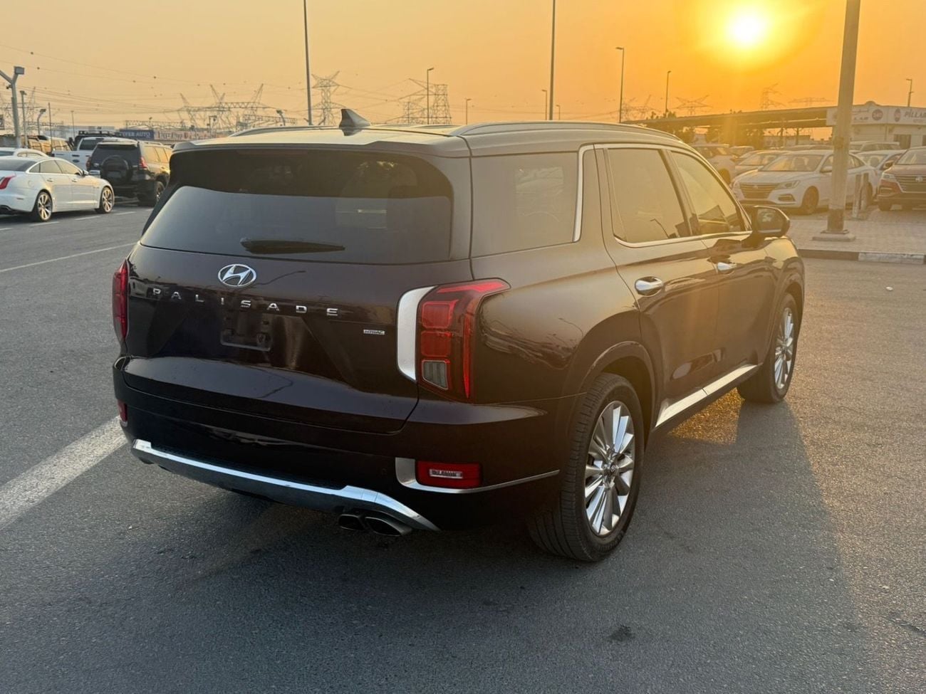 Hyundai Palisade PREMIUM NAPPA 2020 HYUNDAI PALISADE LIMITED DOUBLE SUNROOF 360CAMERA FULL OPTIONS IMPORTED FROM USA