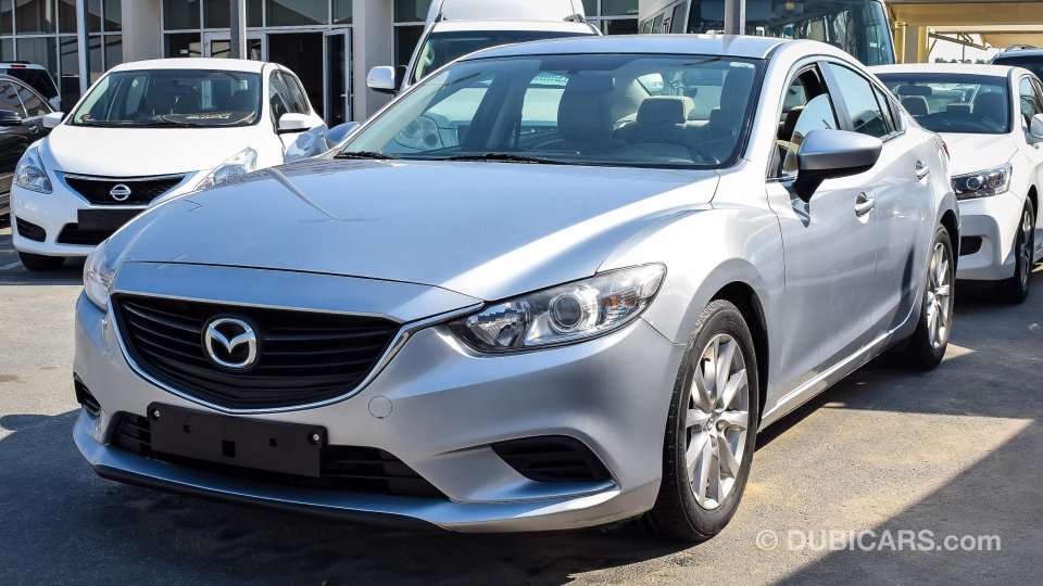 Mazda 6 for sale AED 41,000. Grey/Silver, 2015
