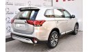 Mitsubishi Outlander AED 1039 PM | 2.4L GLX 4WD 7-STR GCC DEALER WARRANTY