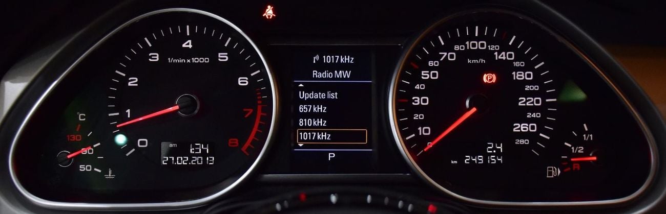 Audi Q7 EXCELLENT DEAL for our Audi Q7 S-Line 40TFSi Quattro ( 2015 Model ) in White Color GCC Specs