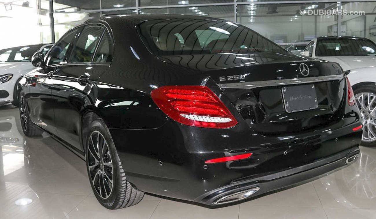 مرسيدس بنز E 250 2018 2.0L V4-GCC, 0km with 2 Years Unlimited Mileage Warranty