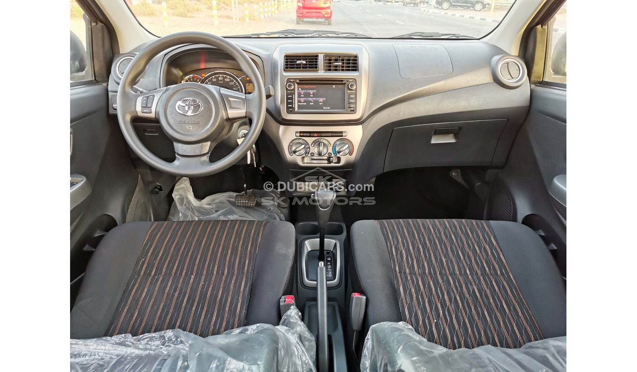 Toyota Wigo 1.2L Petrol, Alloy Rims, Rear Parking Sensor, DVD (CODE # TWG01)