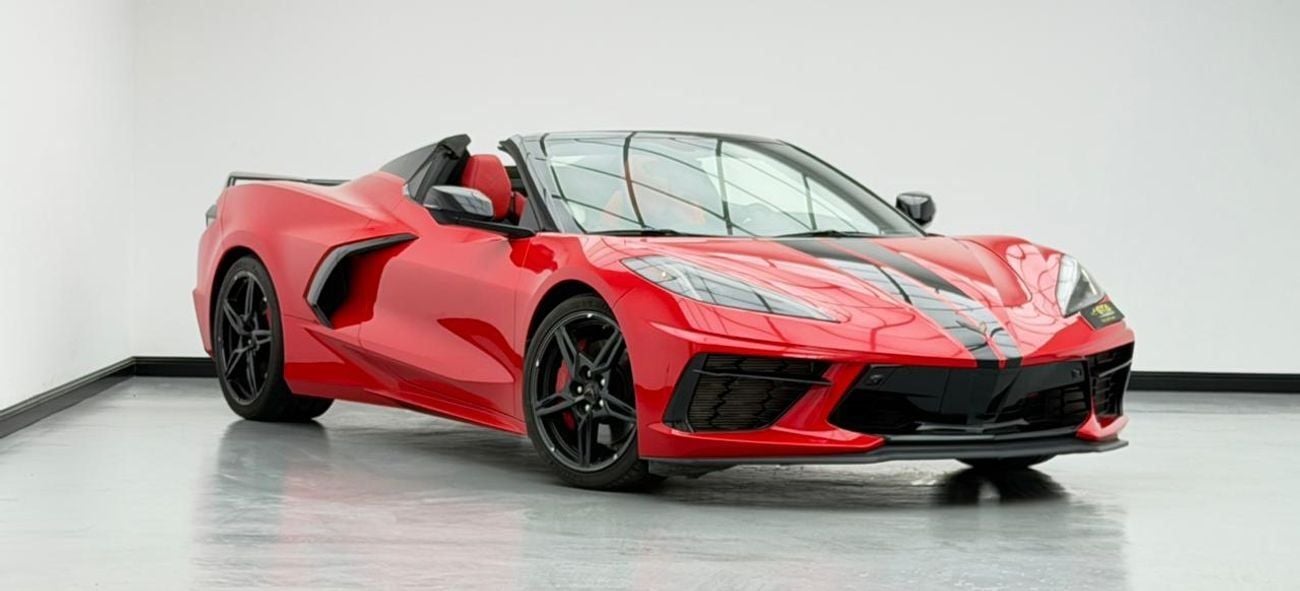 شيفروليه كورفت STINGRAY 3LT Z51 2023 Chevrolet Corvette Stingray 3LT, 1 Year Warranty, Full Chevrolet Service History, GCC