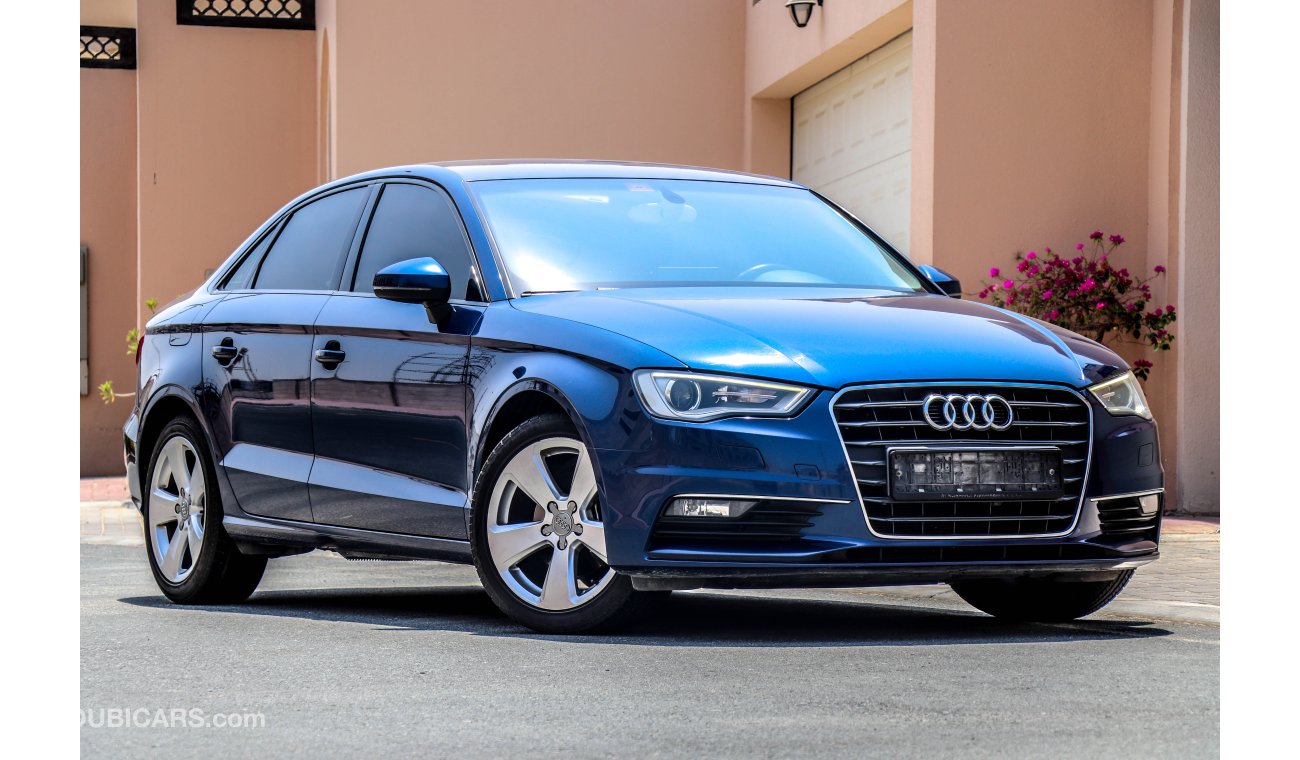 Audi A3 35TFSI 2016 GCC under Warranty with Zero Down-Payment.