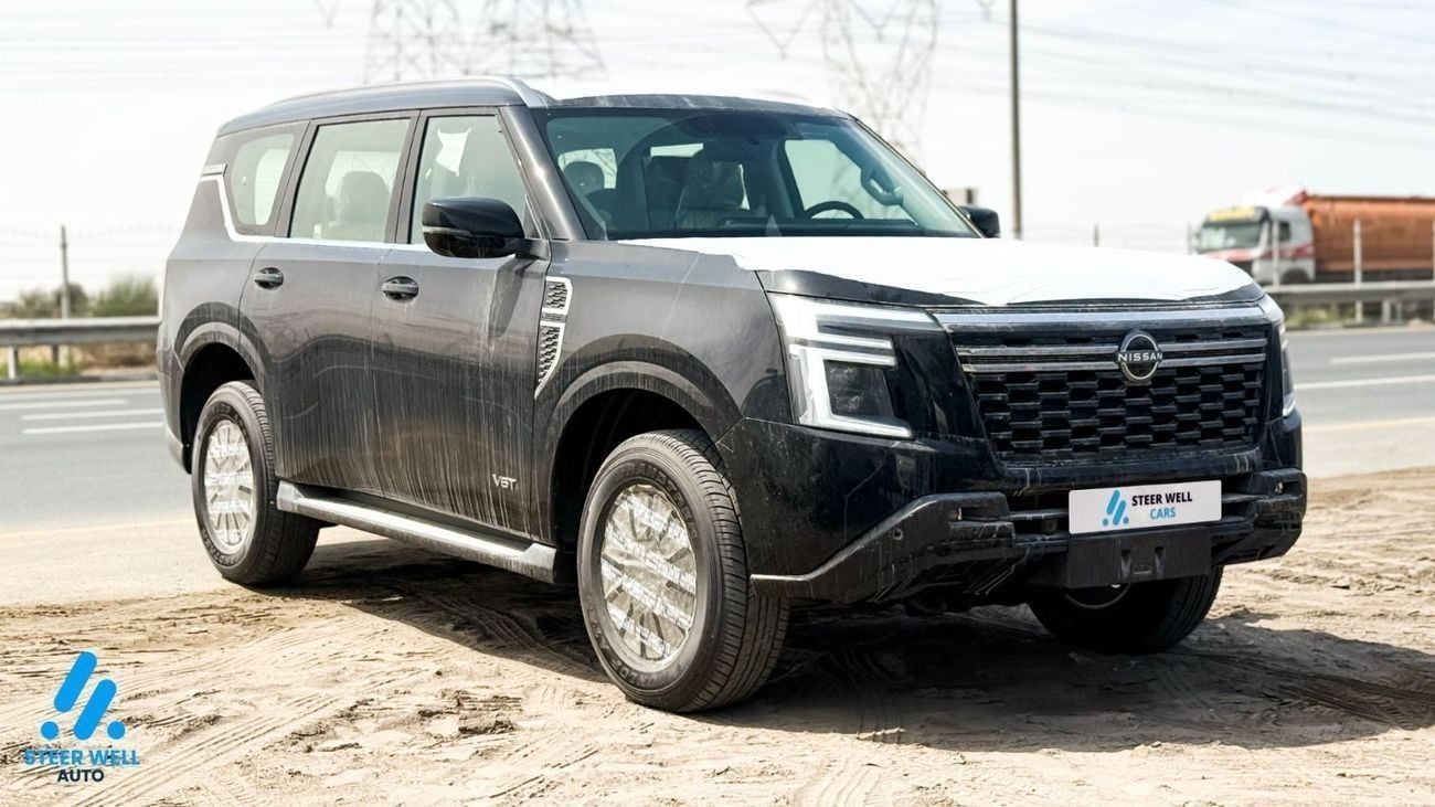 نيسان باترول 2026 LE T2 | 3.5L V6 Petrol | AWD | 9-Speed Automatic | 8 Seats | Full Safety