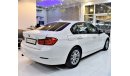 بي أم دبليو 316 EXCELLENT DEAL for our BMW 316i 1.6L ( 2014 Model! ) in White Color! GCC Specs