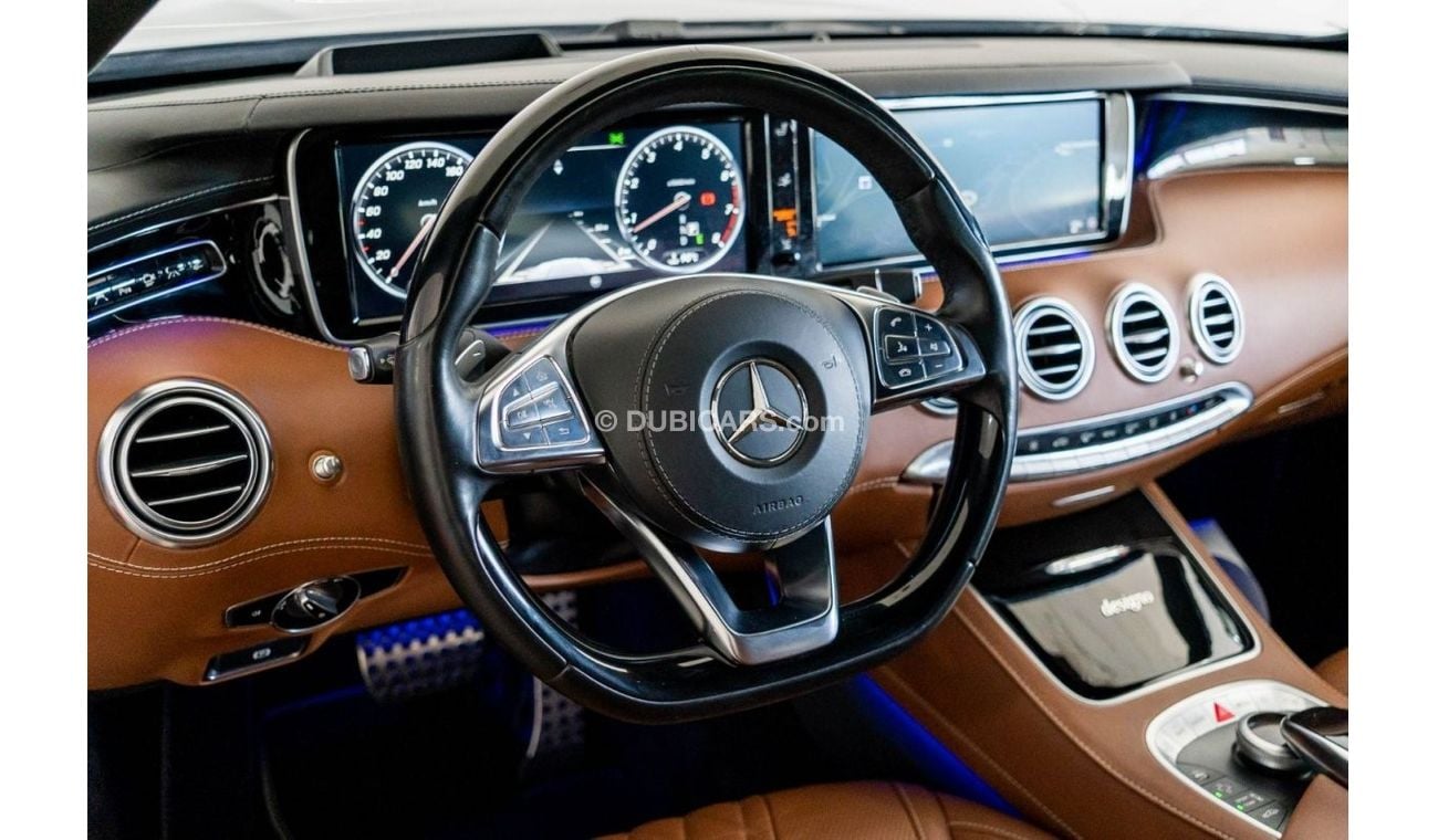 مرسيدس بنز S 500 كوبيه Std 2017 Mercedes Benz S500 Convertible / Full-Service History