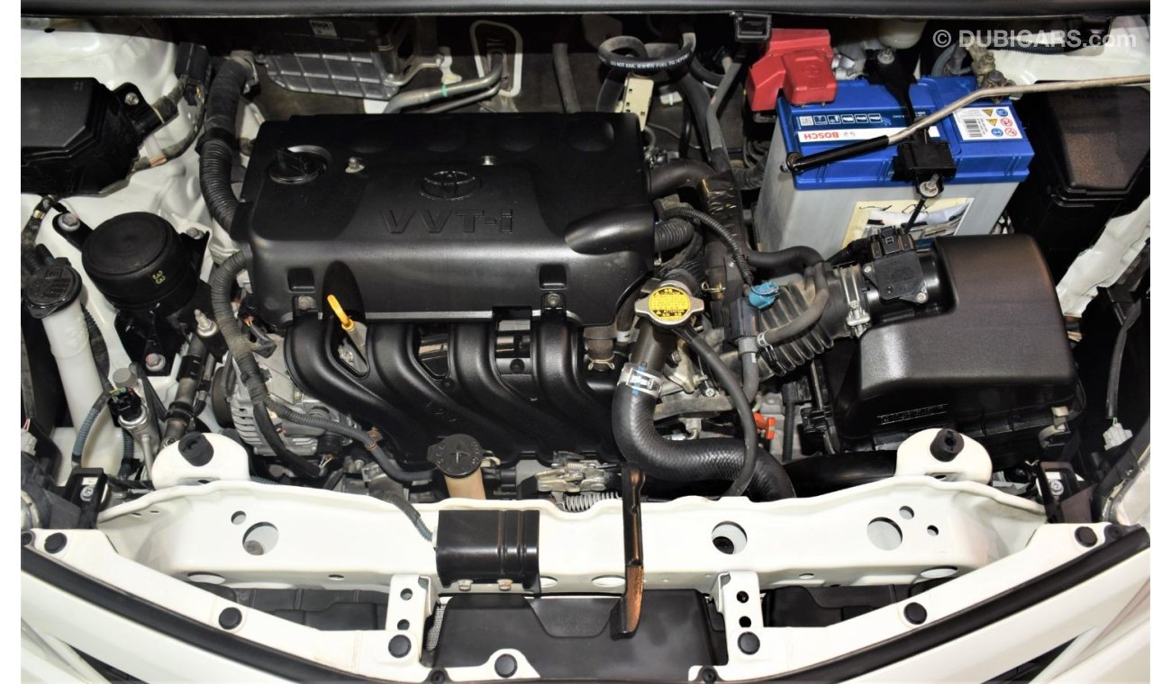 Toyota Yaris EXCELLENT DEAL for our Toyota Yaris 2012 Model!! in White Color! GCC Specs