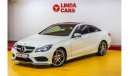 مرسيدس بنز E 250 RESERVED ||| Mercedes-Benz E250 AMG 2016 GCC under Warranty with Flexible Down-Payment.