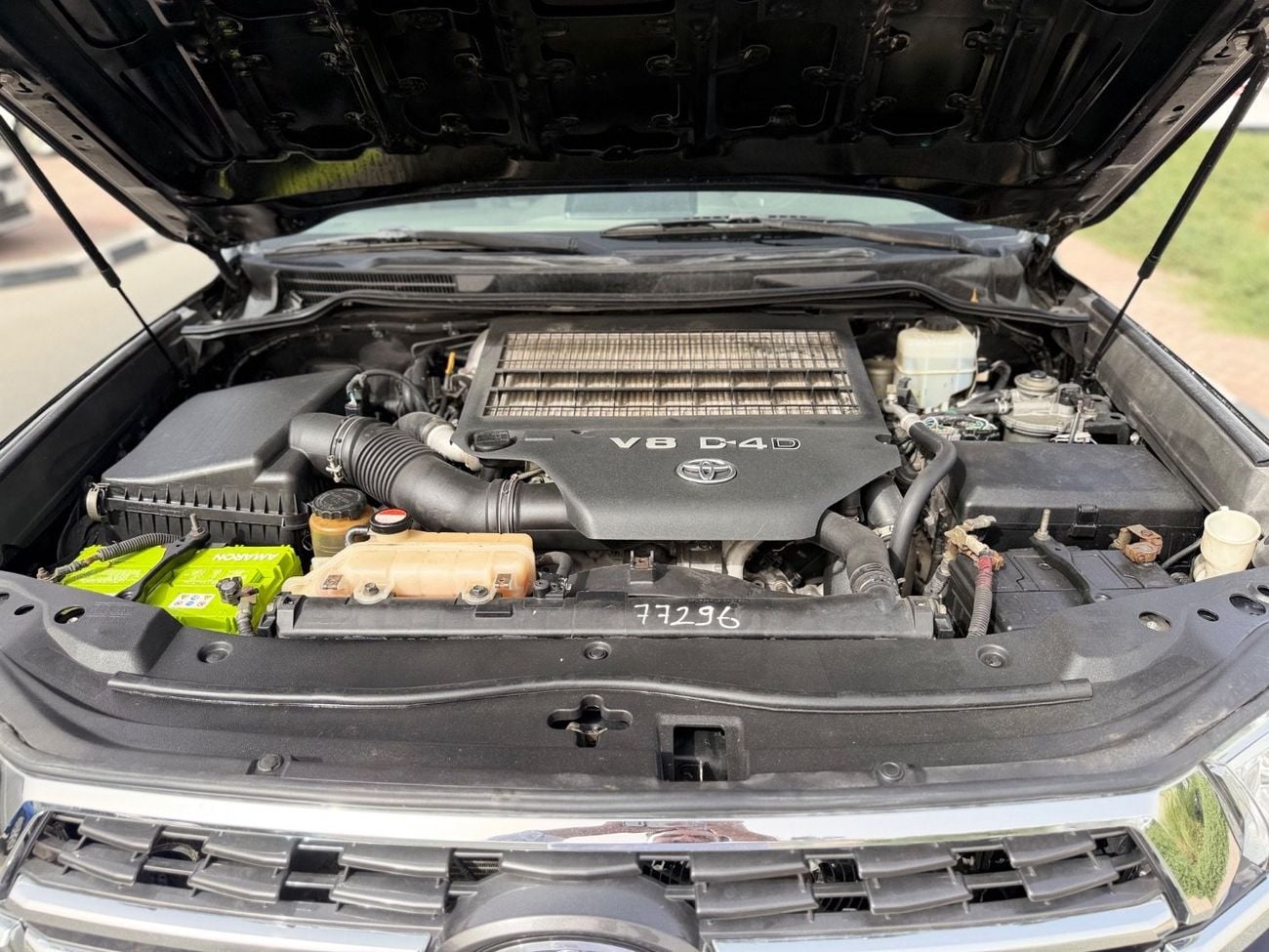 تويوتا لاند كروزر Toyota landcuriser GXR V8 Diesel 2015 facelifted 2021 black automatic