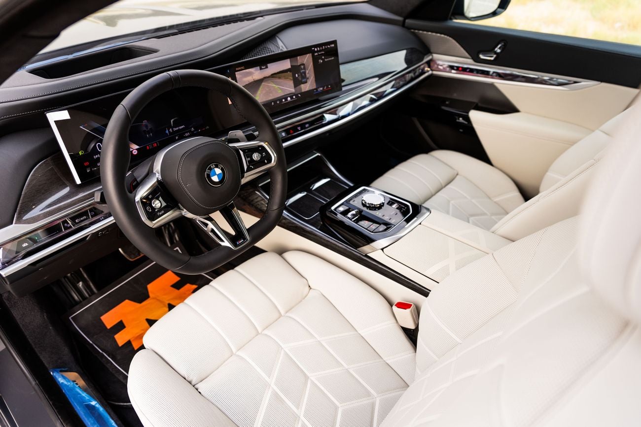 BMW 740i BMW 740i M Sport Individual – 2026 | GCC | Only 2,050 KM | 2 Years Warranty | AED 449,000