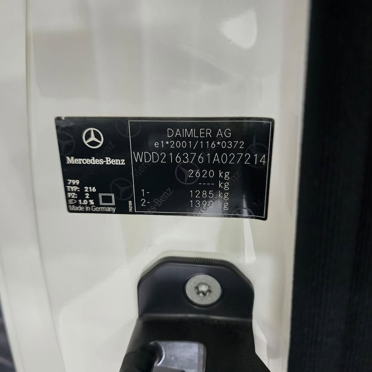 مرسيدس بنز CL 600 MERCEDES CL800 6.3 BITTURBO BRABUS