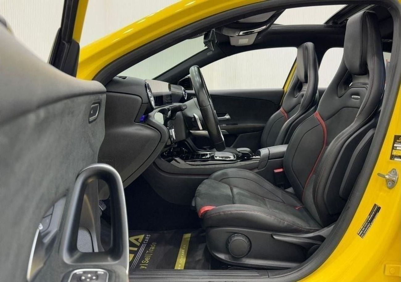 مرسيدس بنز A 35 AMG Std 2.0L 2019 Mercedes Benz A35 AMG Aerodynamic Package, 2 Years Warranty, 3 Years Service Pack, Low