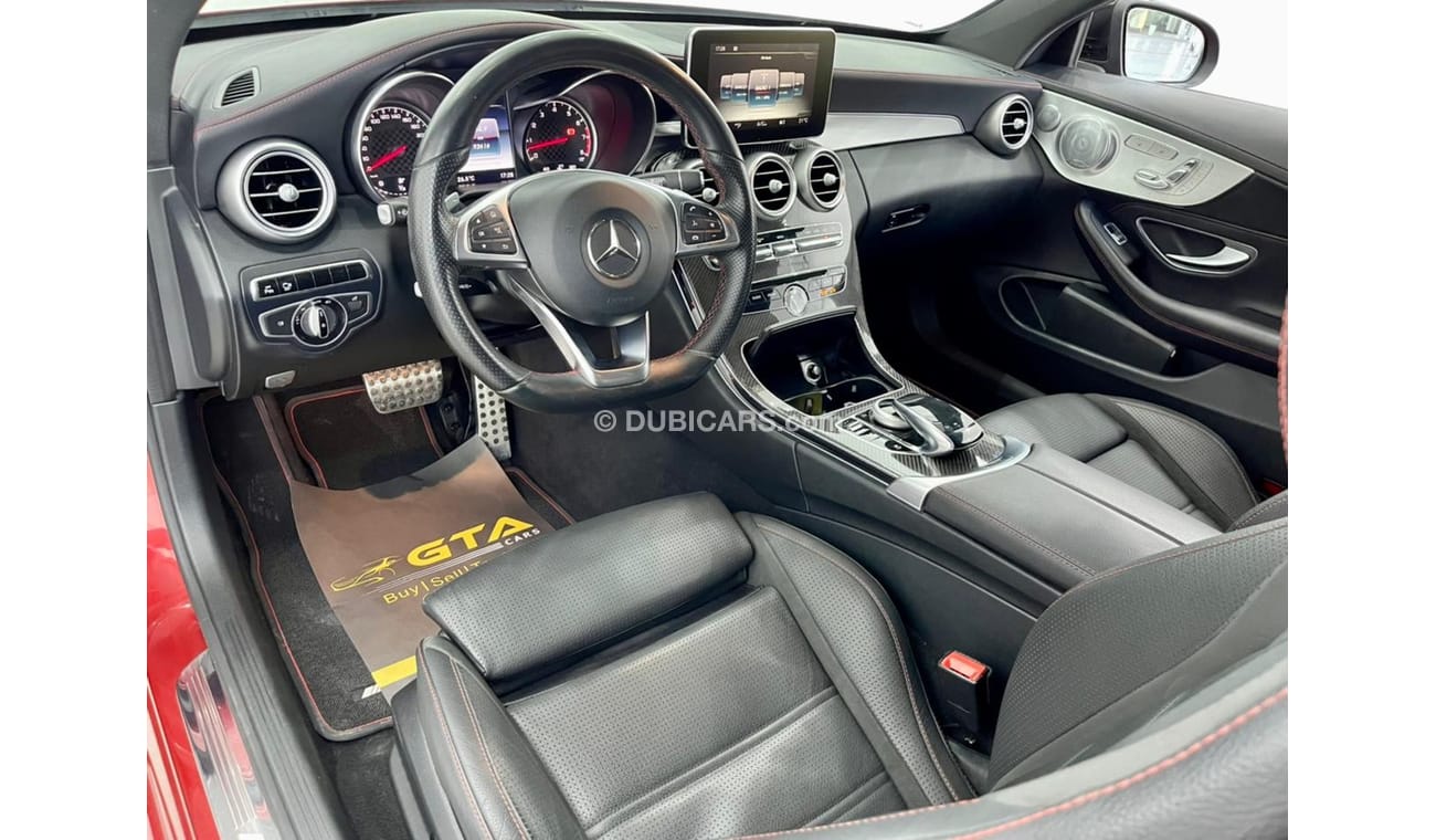 مرسيدس بنز سي 43 ايه ام جي 2017 Mercedes-Benz C43 AMG, Mercedes History, Mercedes Warranty, Low Kms, GCC