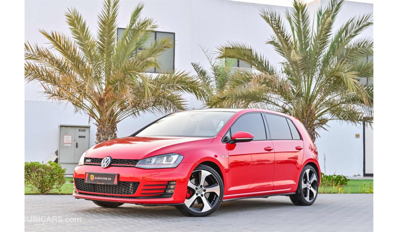 فولكس واجن جولف GTI | 1,253 P.M | 0% Downpayment | Full Option | Spectacular Condition!