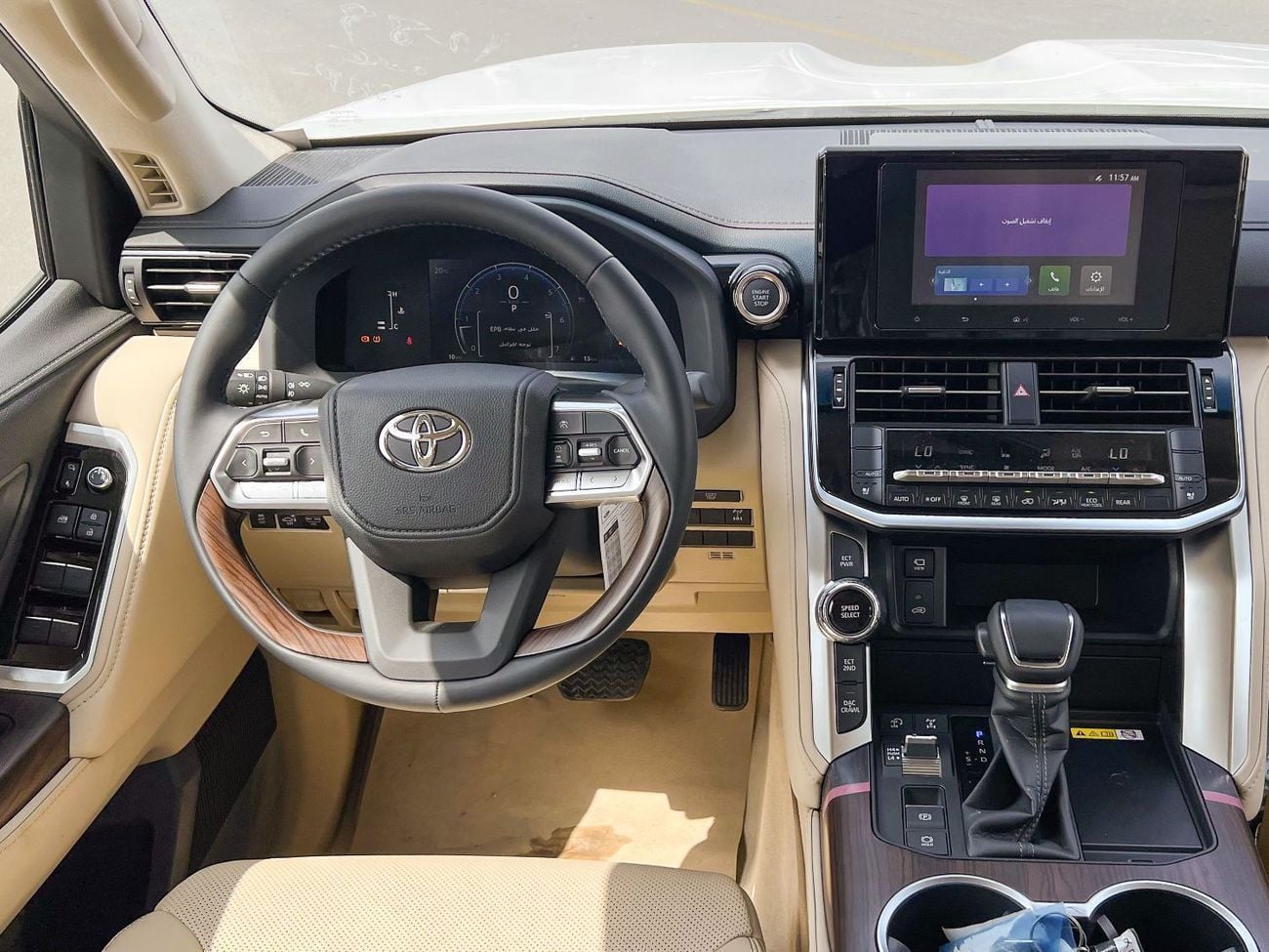 تويوتا لاند كروزر GXR EXPORT ONLY - 2026 LC300 GXR 4.0L (GCC Specification)