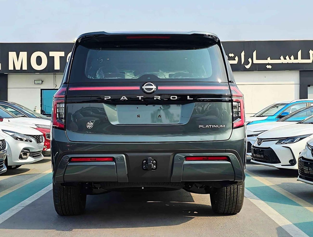 Nissan Patrol G PLATINUM / 3.5TURBO V6 / PWR SEATS WITH 360* CAMERA / HEADUP DISPLAY / FULL OPTION (CODE # 69038)